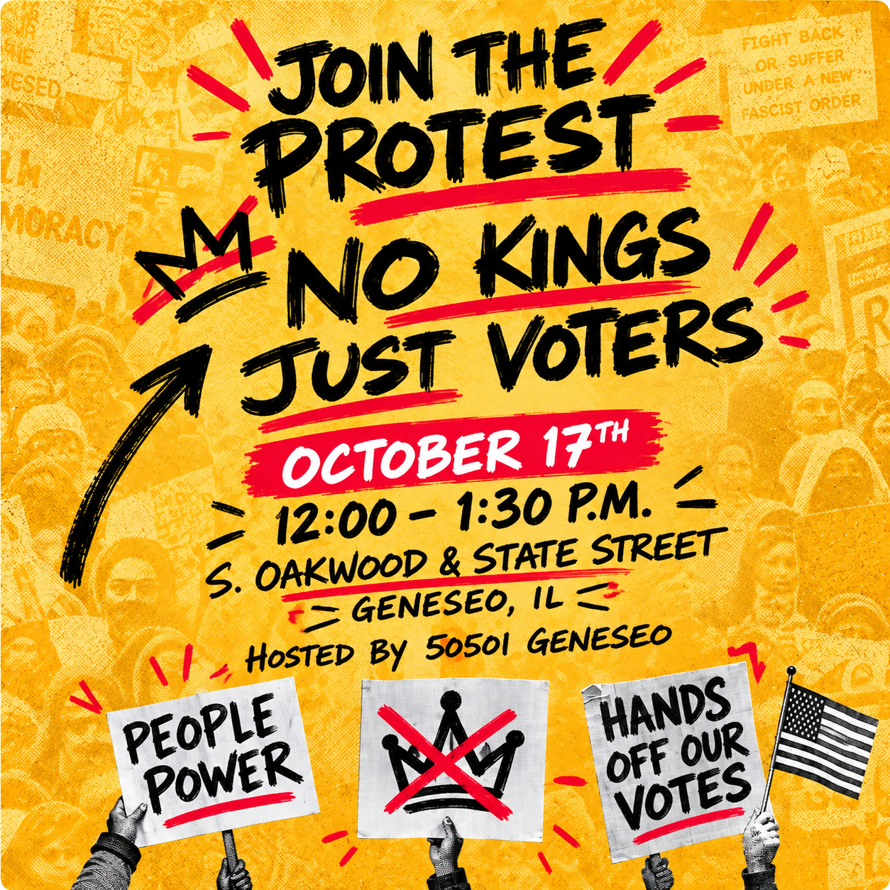 No Kings Protest