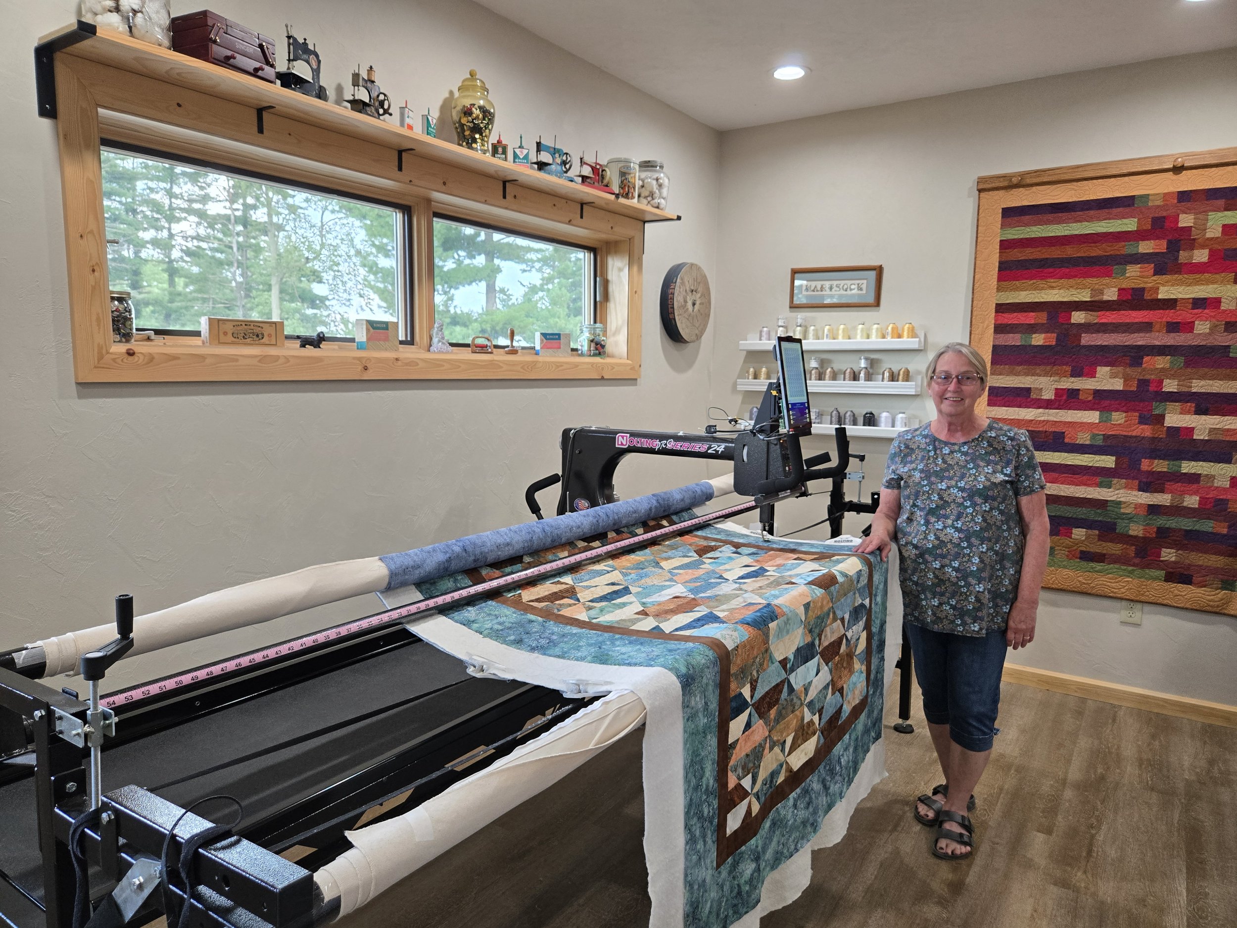 Finishing Touch Longarming Business in Geneseo - By Claudia Loucks