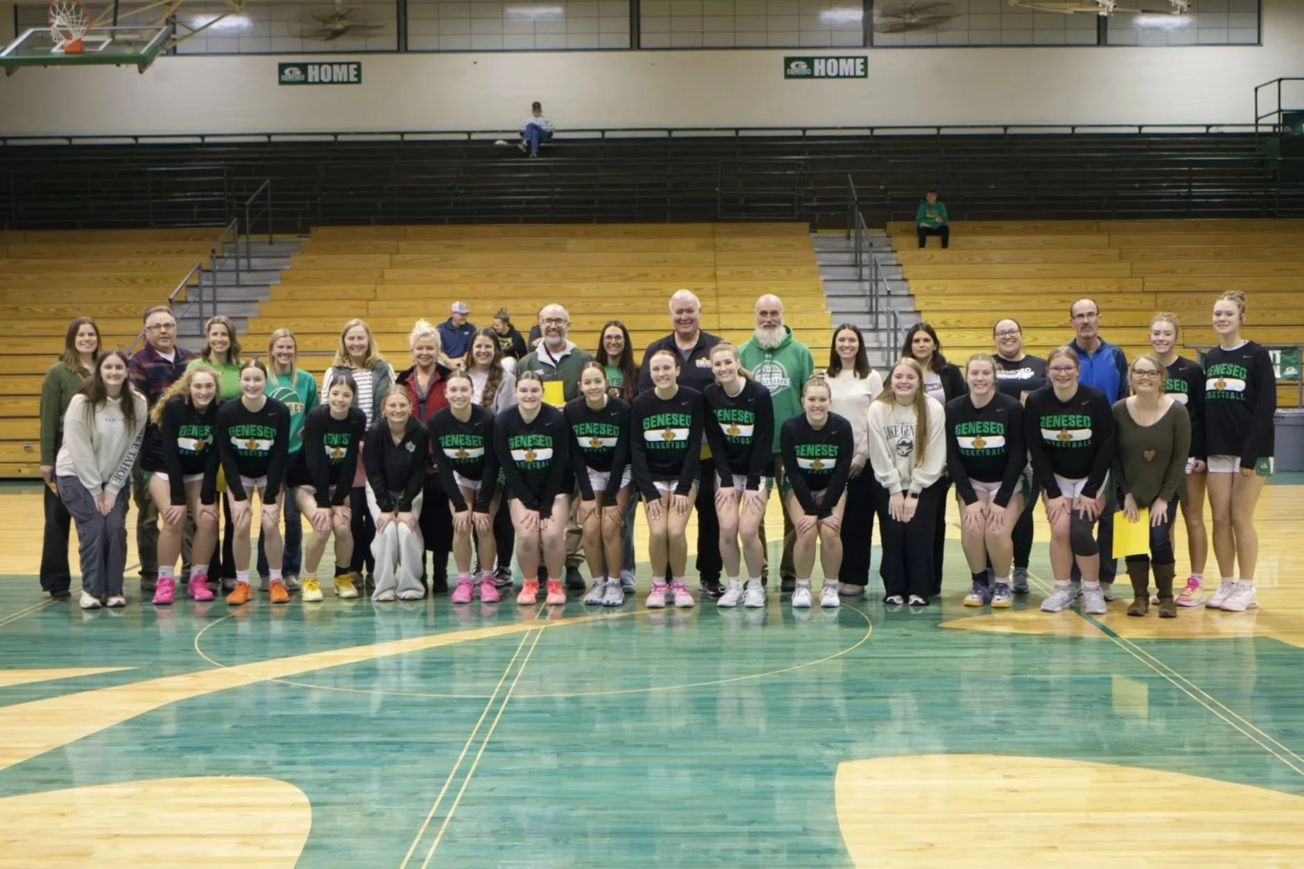 Basketball: GHS 2025-2026 Girls’ Basketball Team Honors Educators