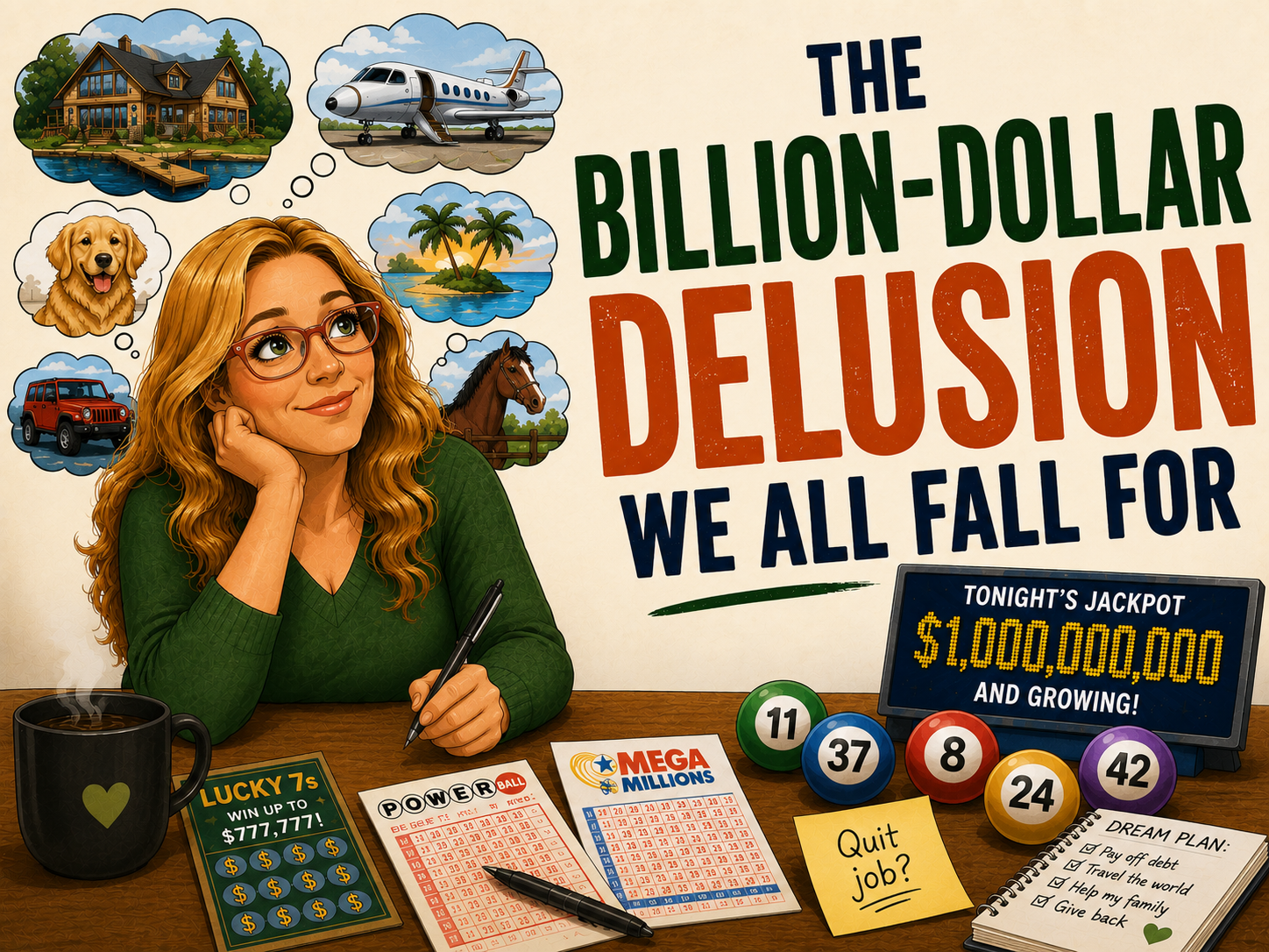 The Sarah Says Things Podcast: The Billion-Dollar Delusion We All Fall For