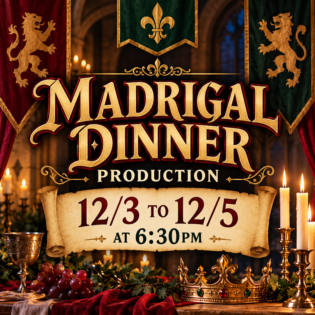 HS Madrigal Dinner Production