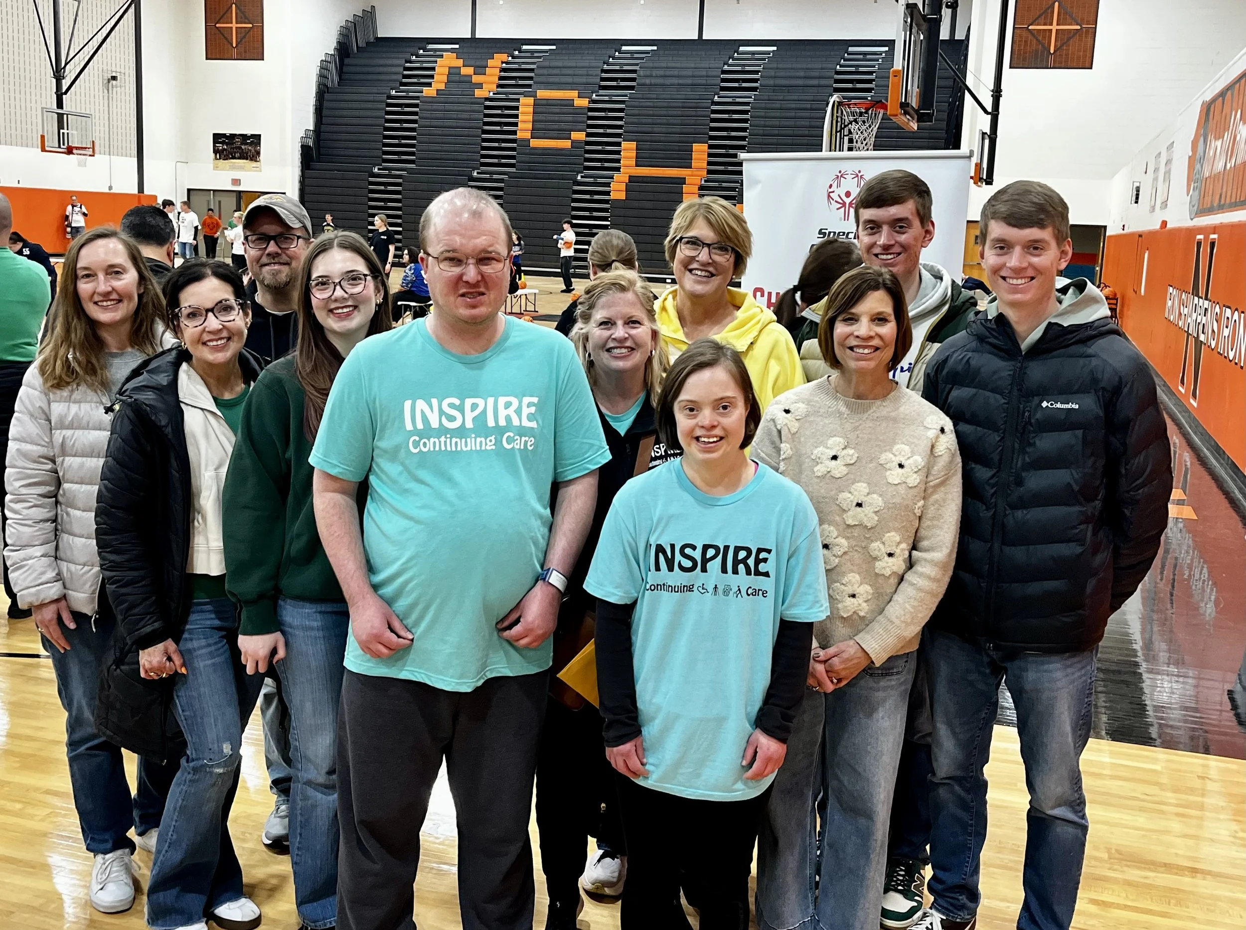 Inspire Competes in the Special Olympics