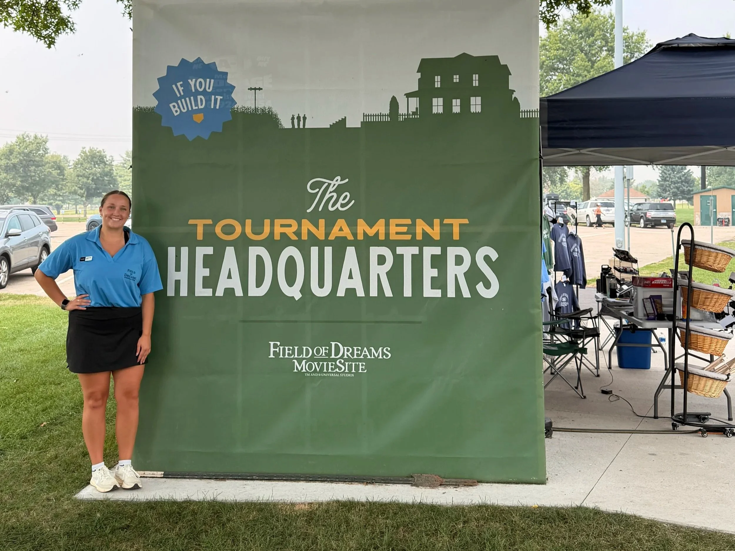 Geneseo’s Addison Smith Interning at Field of Dreams