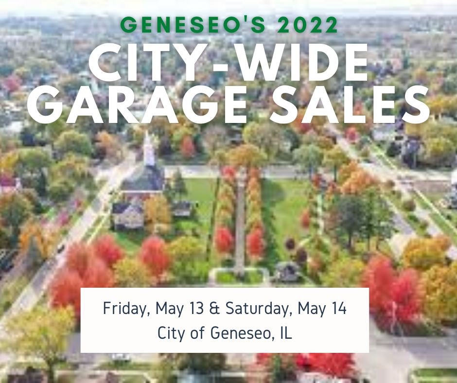 City Wide Garage Sales — Geneseo Current