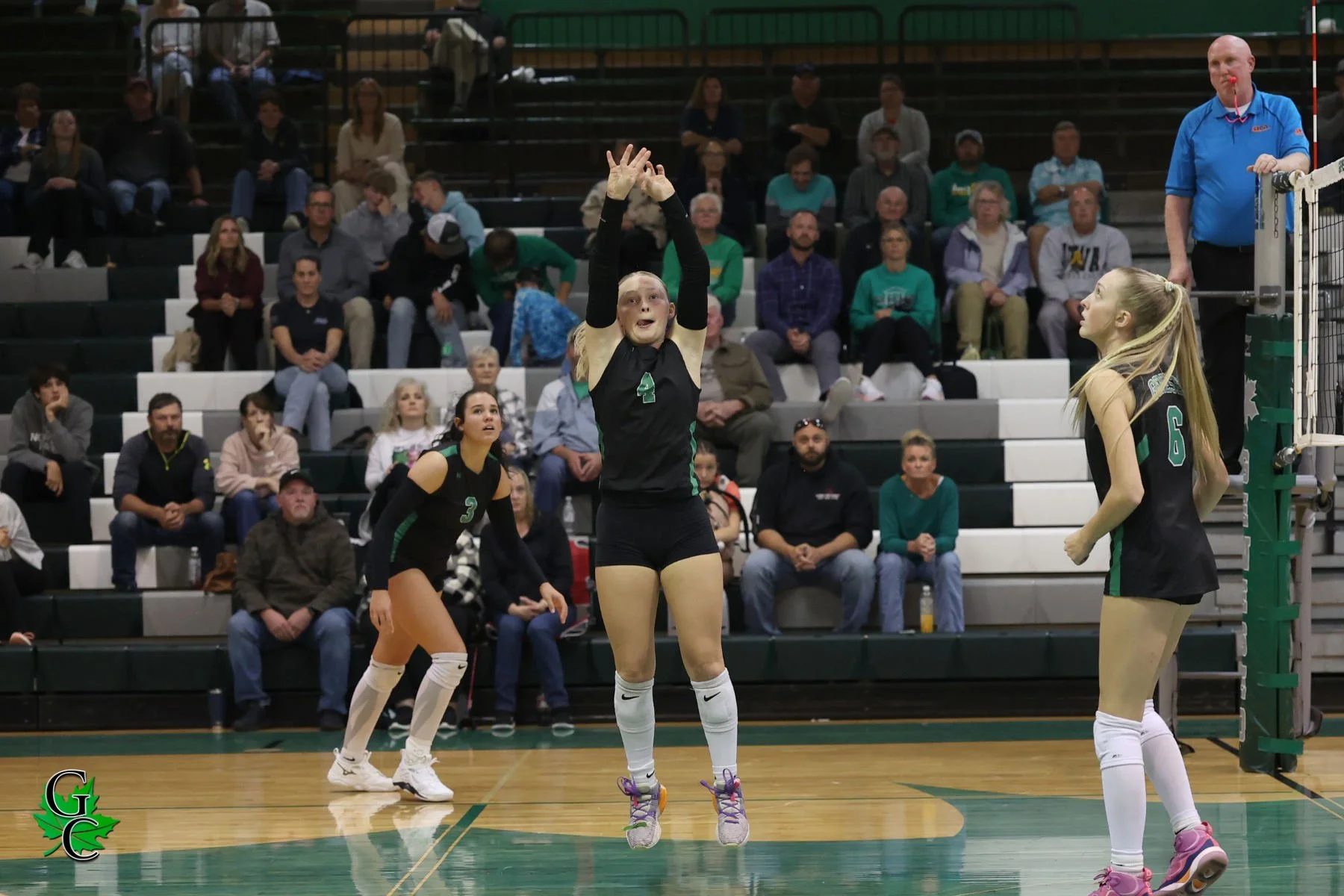 Galesburg No Match for Lady Leafs on Home Court