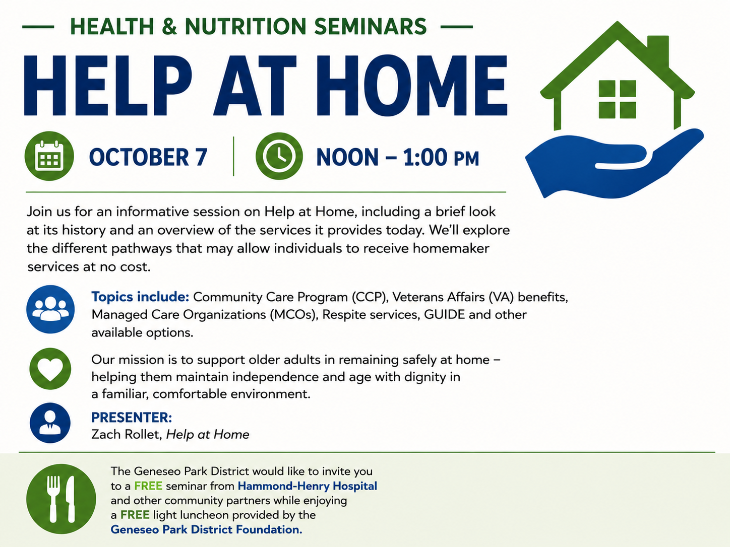Help at Home Seminar