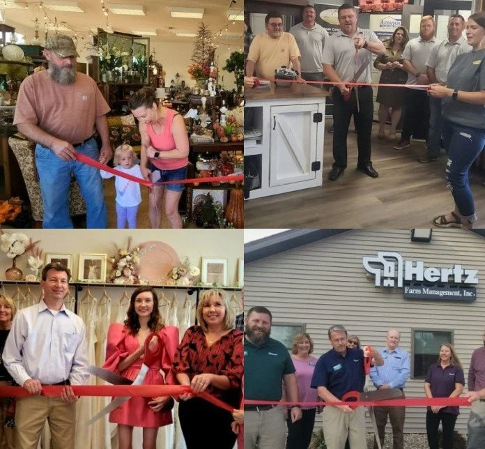 Geneseo Chamber marks Chamber of Commerce Week with Four Ribbon