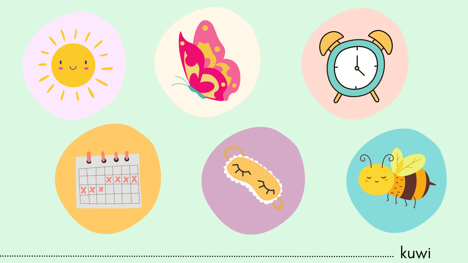 There are 6 distinct personalities our users can receive: The Early Bird, The Social Butterfly, The Procrastinator, The Planner, The Night Owl and The Busy Bee