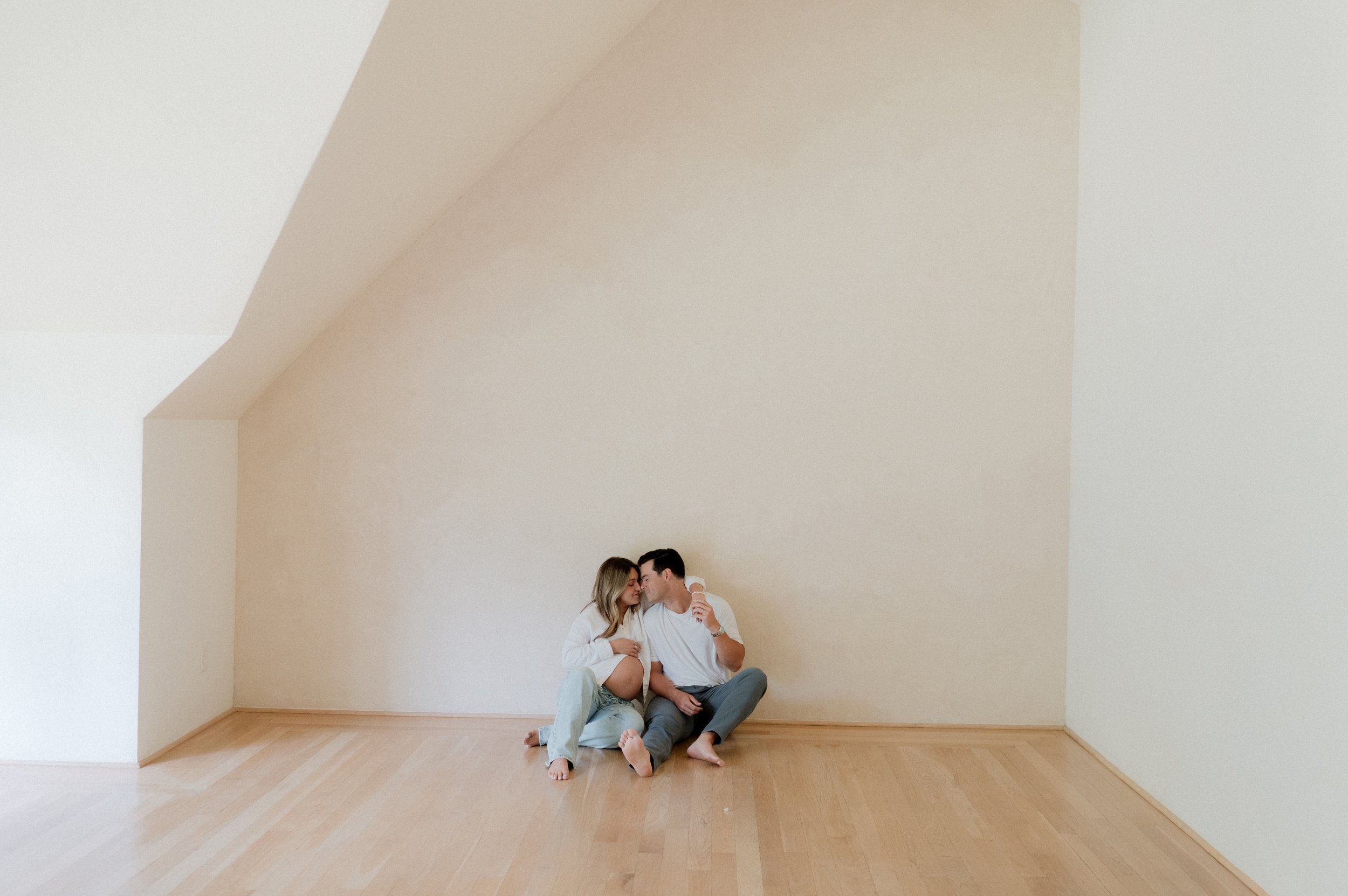 Conroe TX Maternity : The Oak Atelier : Maddie + Logan