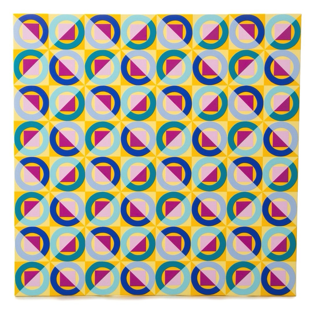 'Diamond Dance' Acrylic on canvas
80 cm x 80 cm