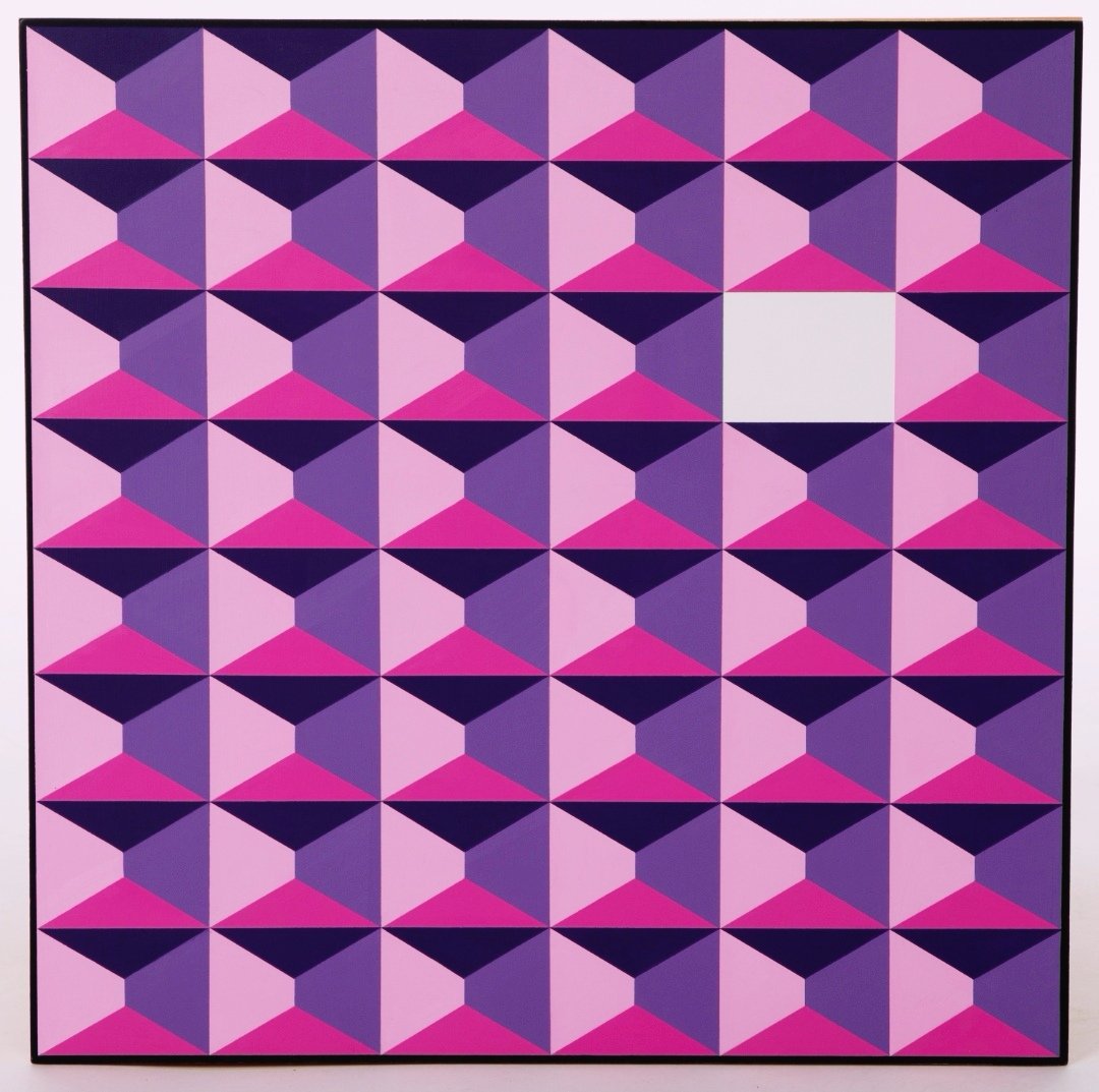 'Why?' acrylic on wood panel
40 cm x 40 cm