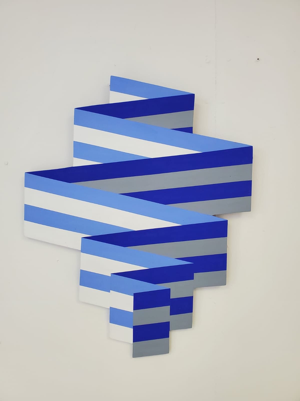 Acrylic on hand cut ply wood 60 cm x 40 cm