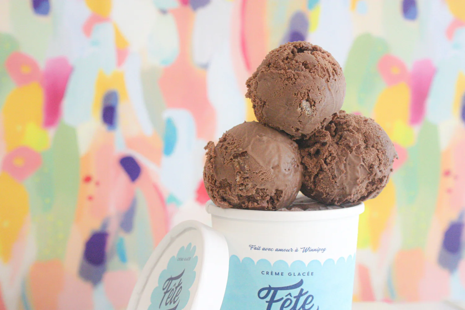Chocolate Fudge Brownie — Fête Ice Cream & Coffee