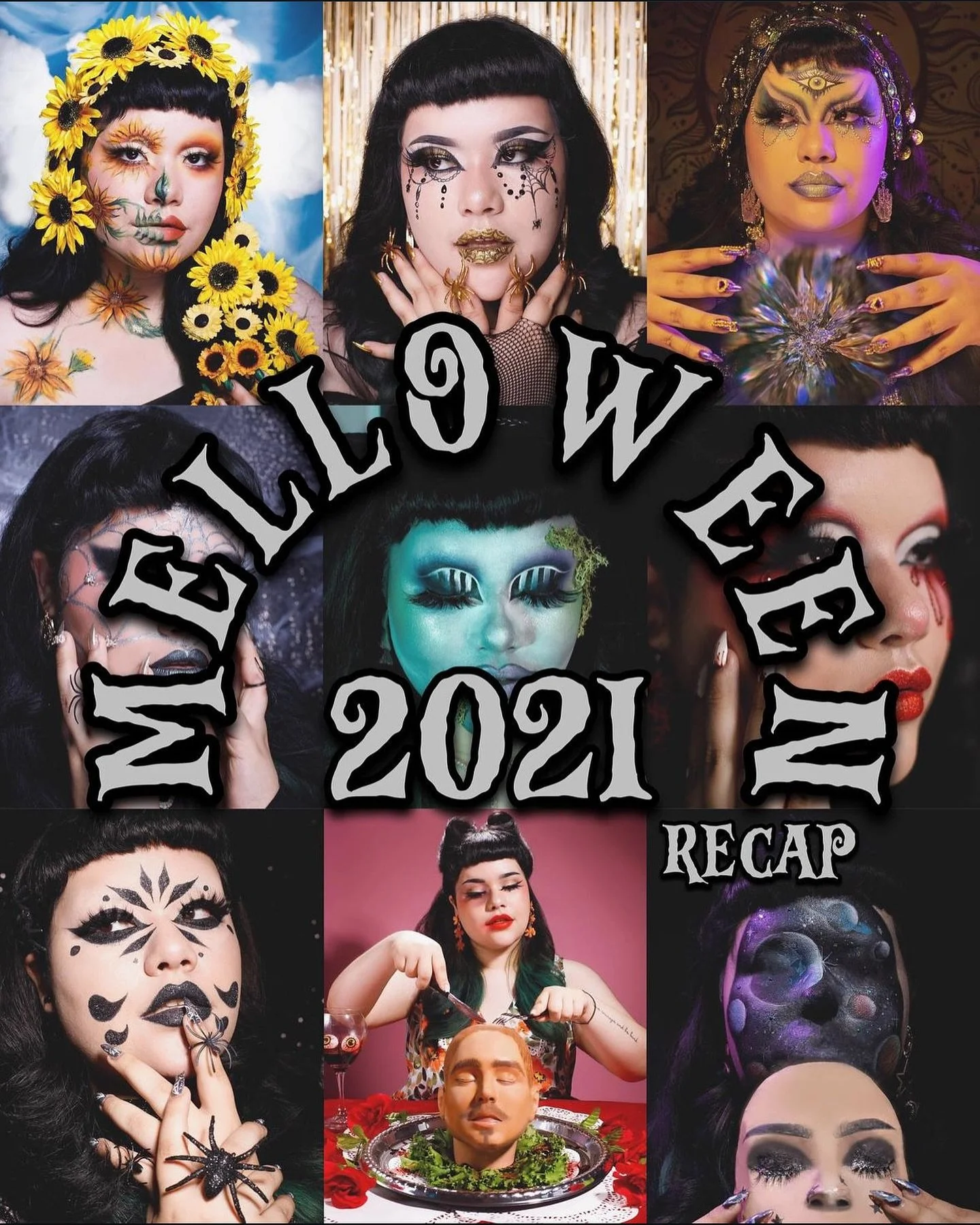 Melloween 2021 Recap! 💀🎃👻✨
(Follow @Beth_Mello for more!)

9 of my fav looks from Melloween 2021 🕸️

This year was so so special. Huge thank you to @imaatl for collaborating with me and helping me create such amazing high quality content for Mell