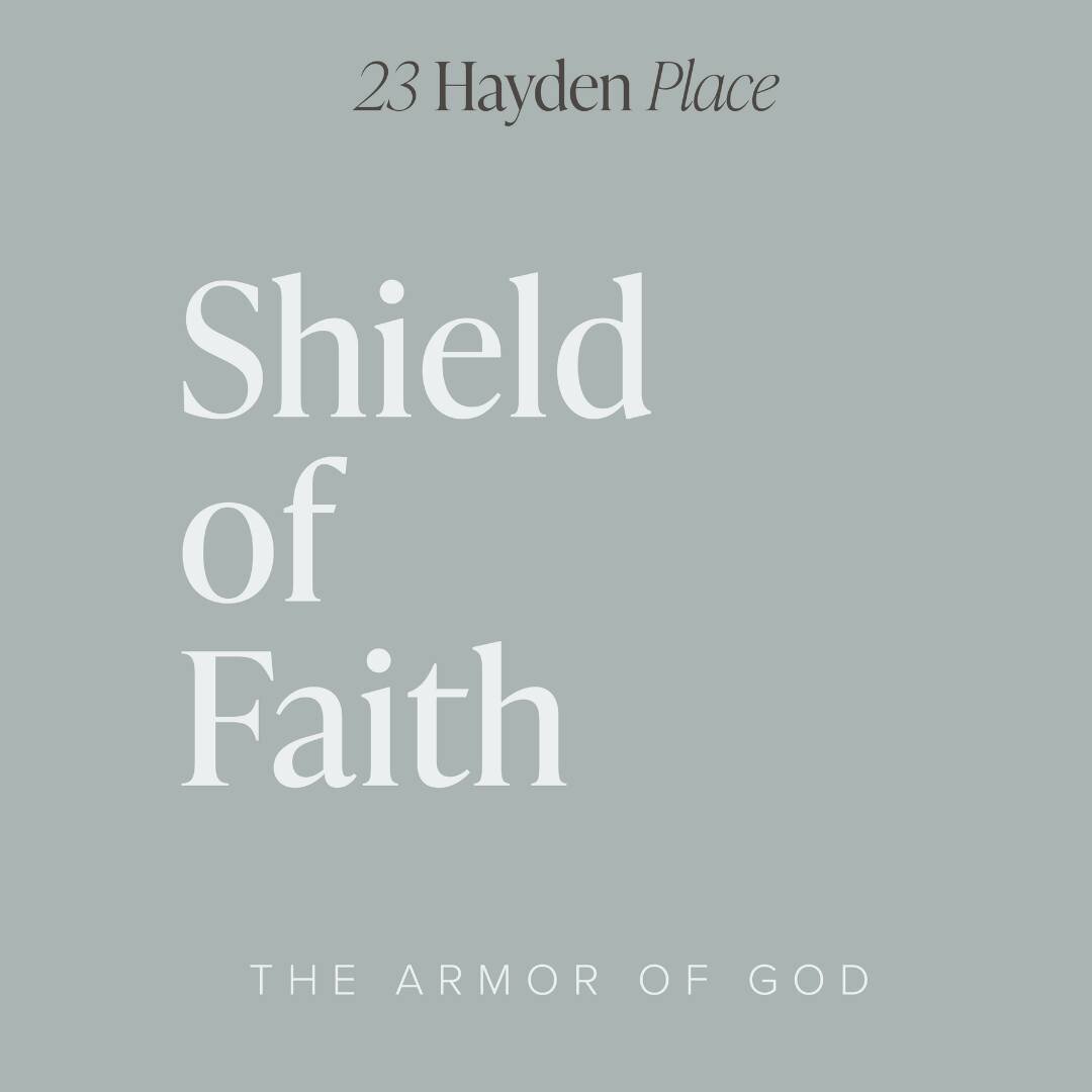 &ldquo;In every situation take up the shield of faith with which you can extinguish all the flaming arrows of the evil one.&rdquo; - Ephesians 6:16. 

As I researched more on this scripture, I learned an interesting fact about the shields that the Ro