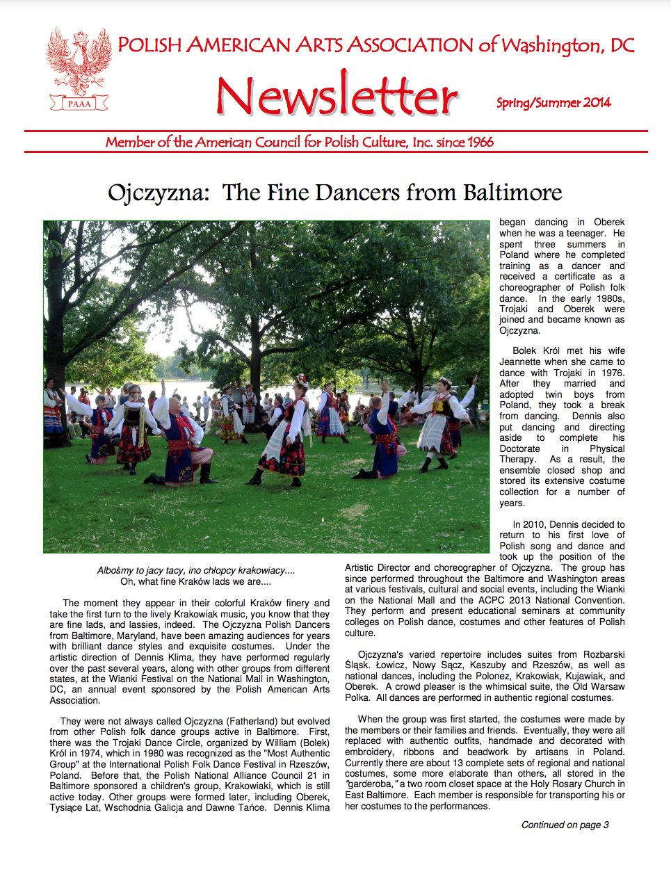 Spring - Summer 2014