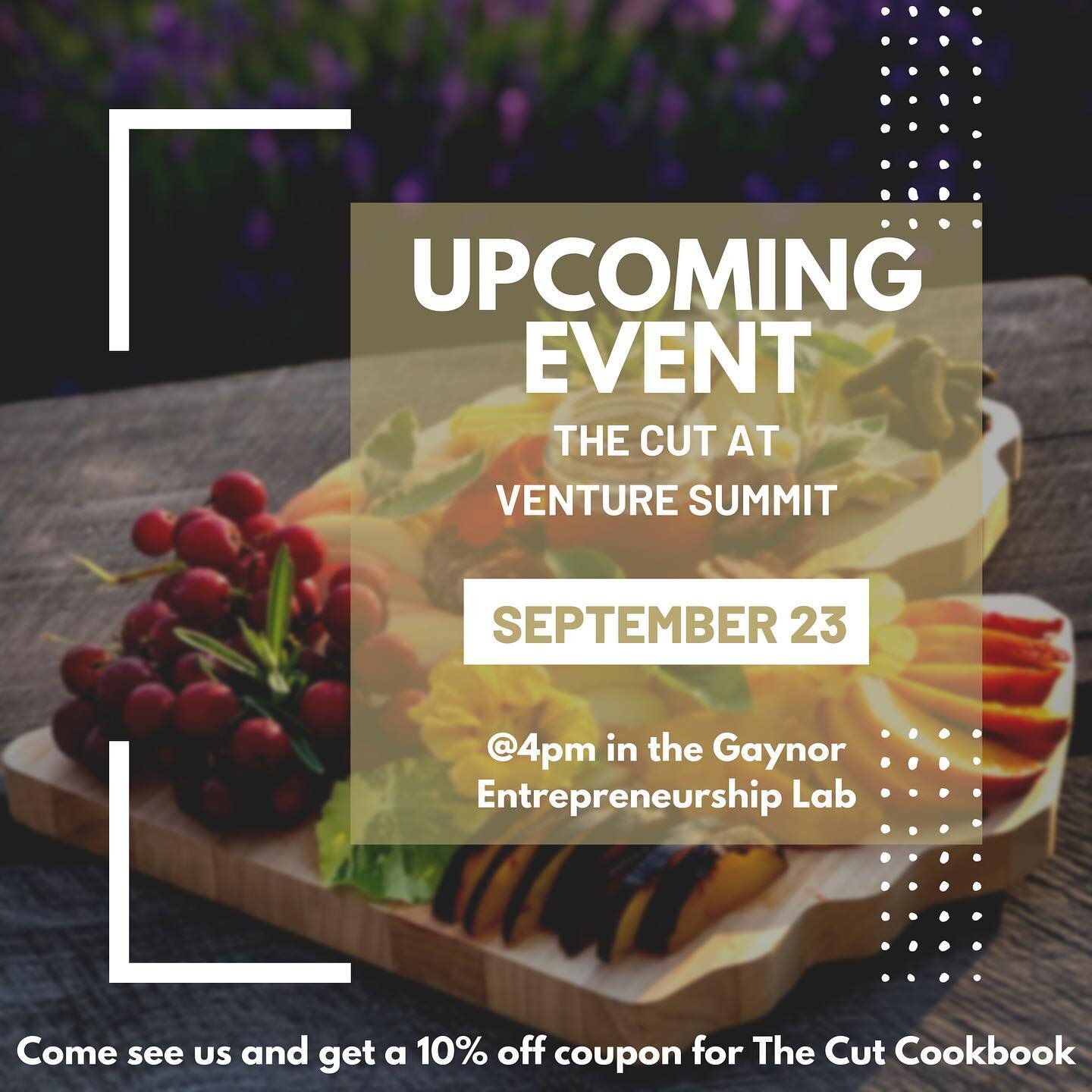 Sign up with the link in our bio to attend the Hatch 10 year anniversary event! We would love to see you there! #thecutmi #venturesummit @msuburgessinstitute