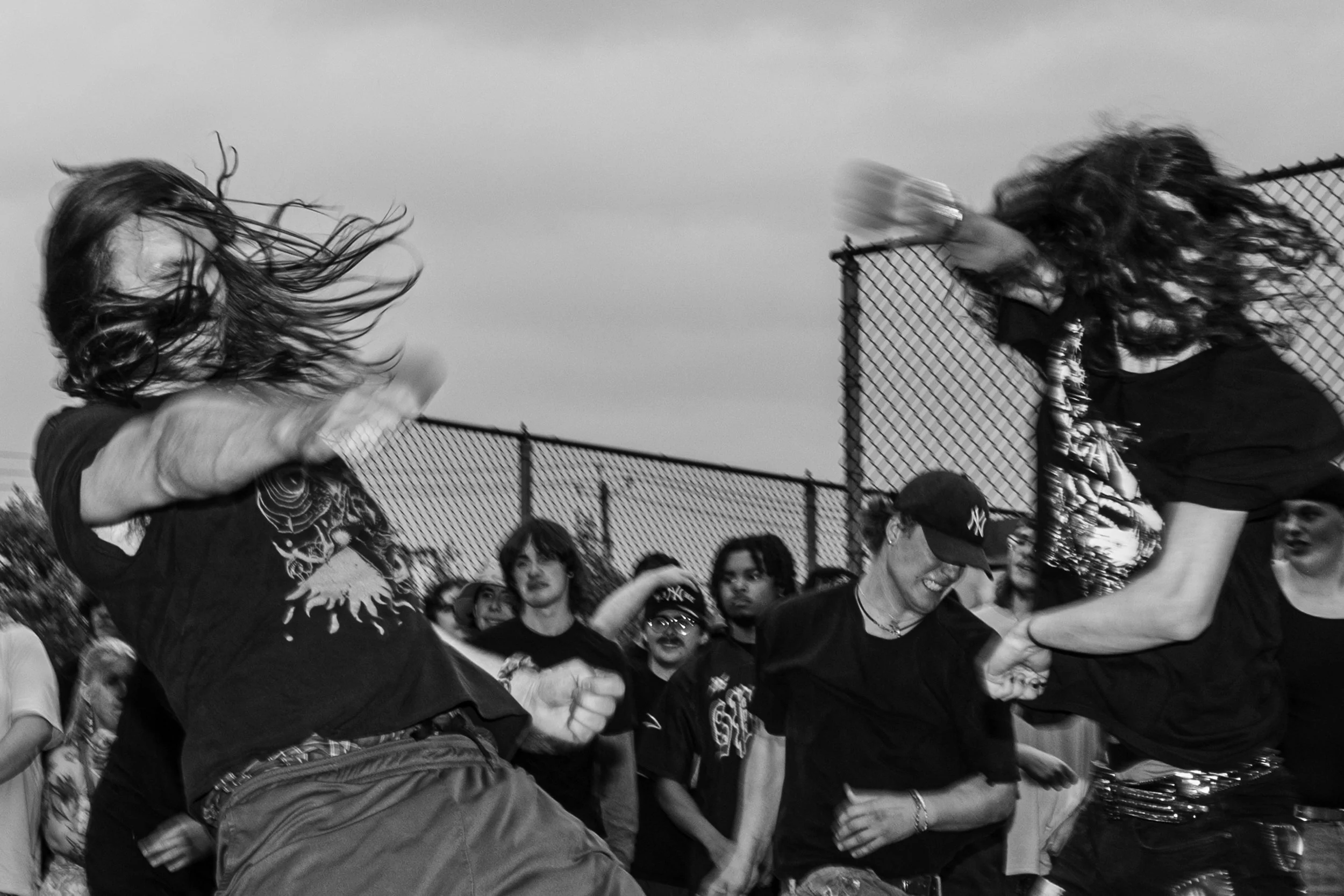 Moshing in the skate park. June 8 2025, Syracuse NY.