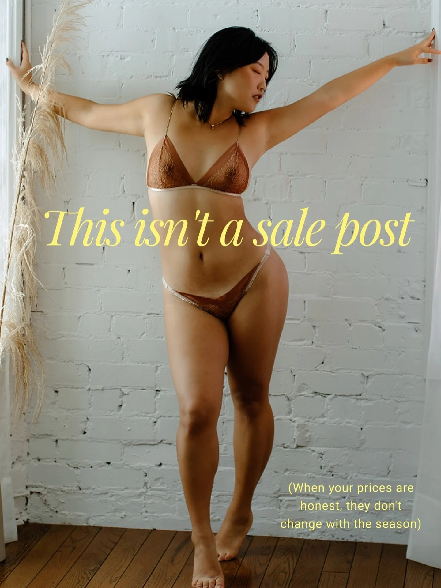 Every year, I choose not to participate in seasonal sales. Not because I don&rsquo;t believe in generosity, but because I believe in honesty. 

No pressure, no countdown timers, no &ldquo;last chance&rdquo; tactics. Just thoughtful pieces, made to la