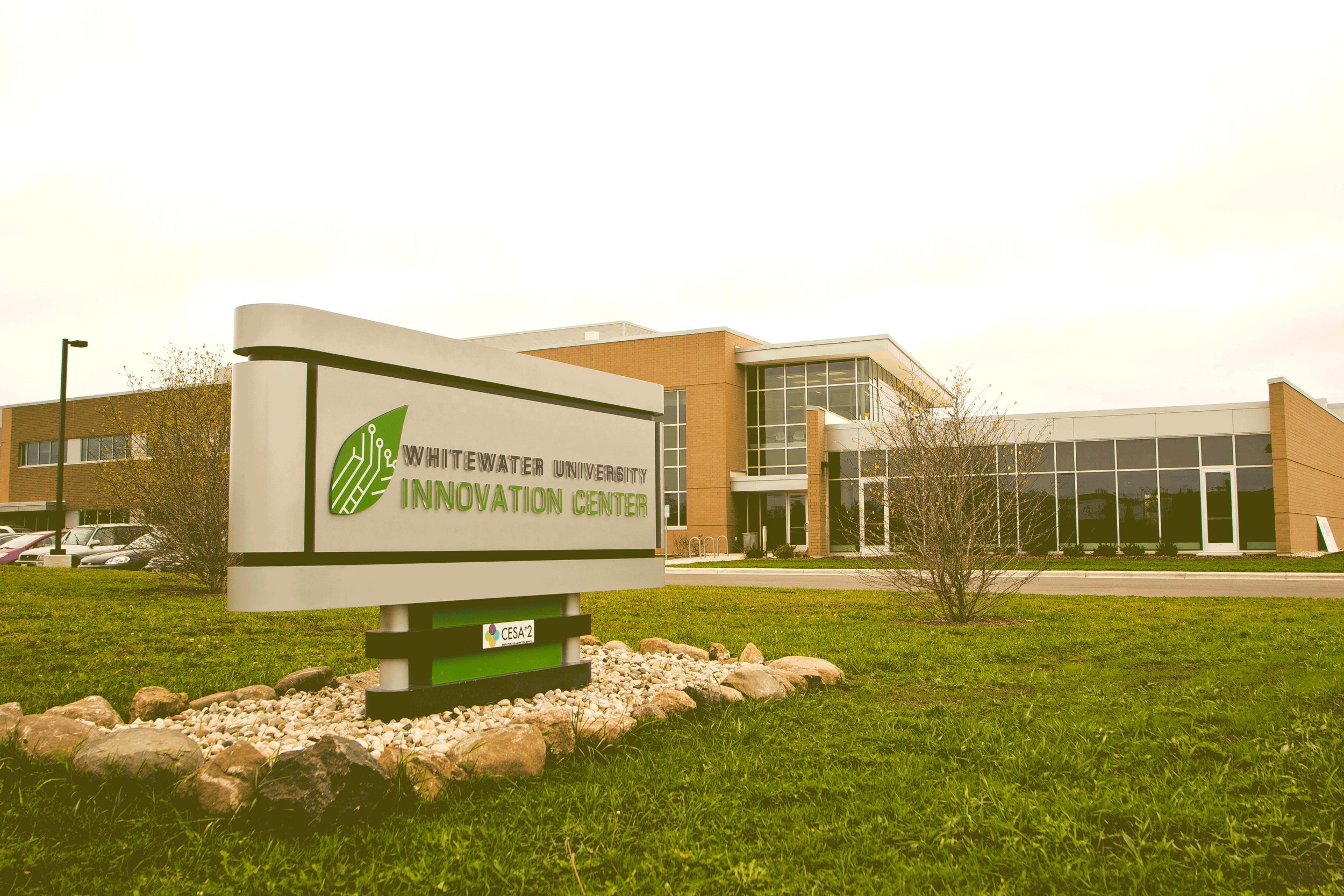 Whitewater University Innovation Center Sign.png