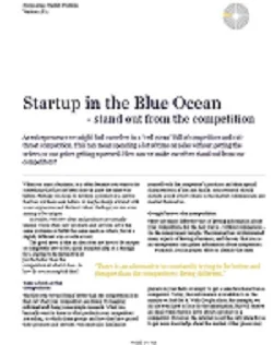 Startup in the Blue Ocean Document Screenshot