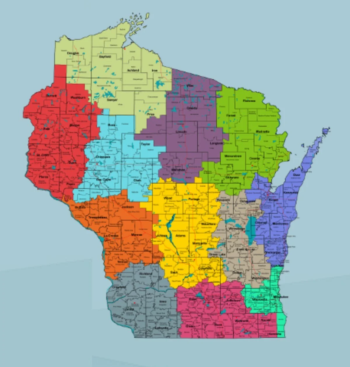 CESA Map of Regions
