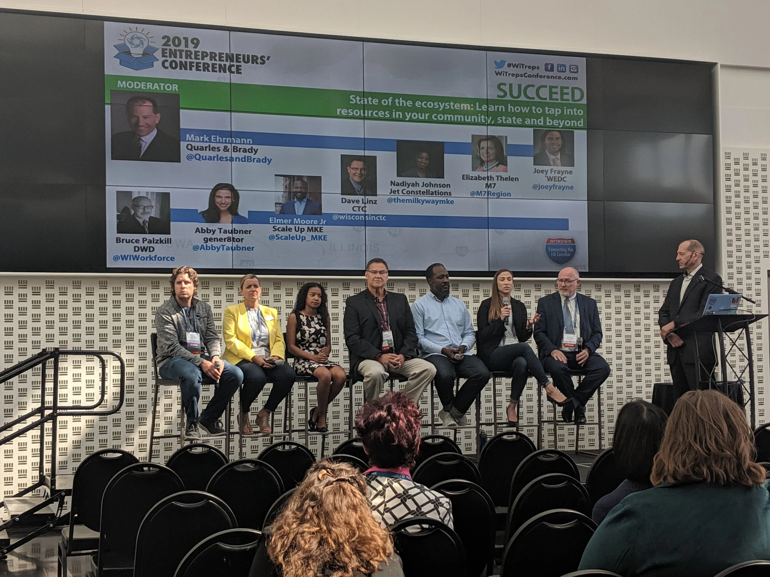 Presentation at Wisconsin Entrepreneur Conference