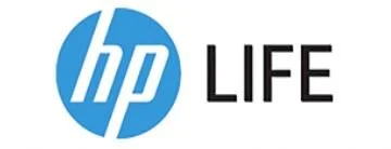 HP life logo