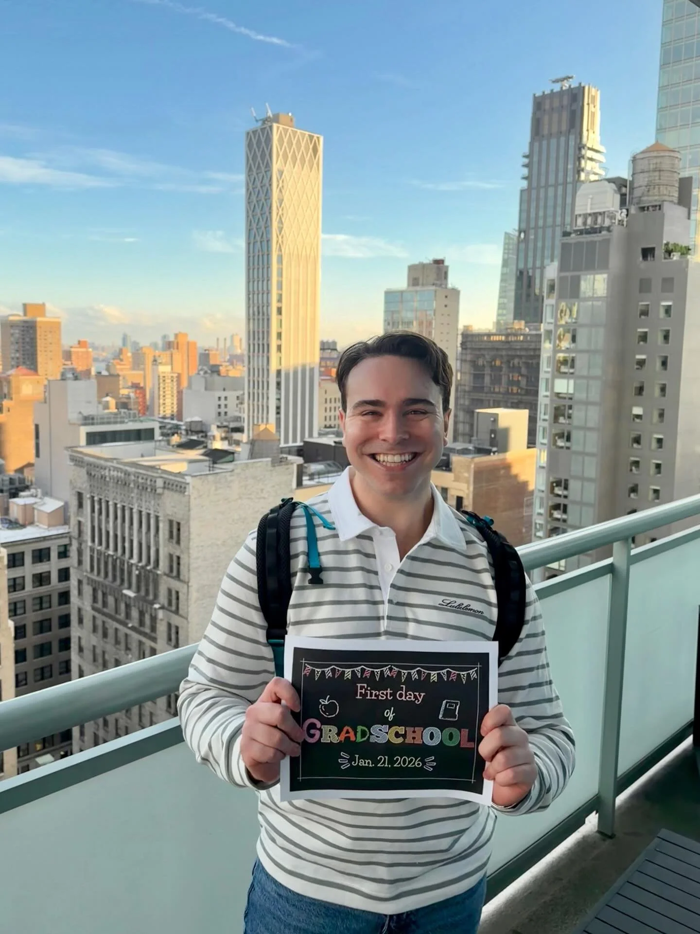 #FDOC First day of 17th Grade!!!!!!🥳🥳🥳🤓 #gradschool @nyusps @nyuniversity