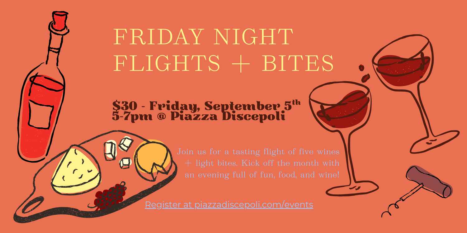 September Friday Night Flights + Bites