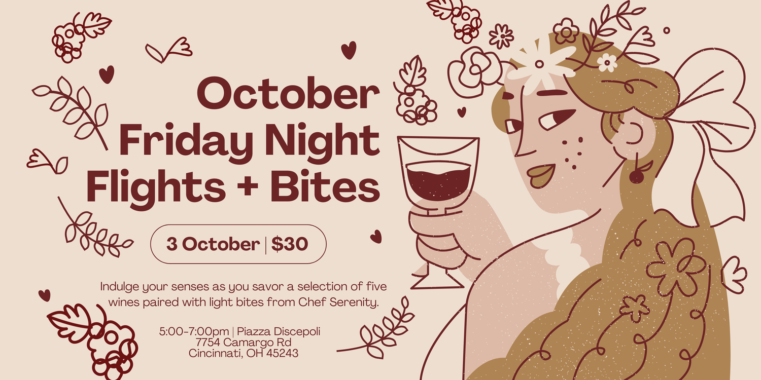 October Friday Night Flights + Bites