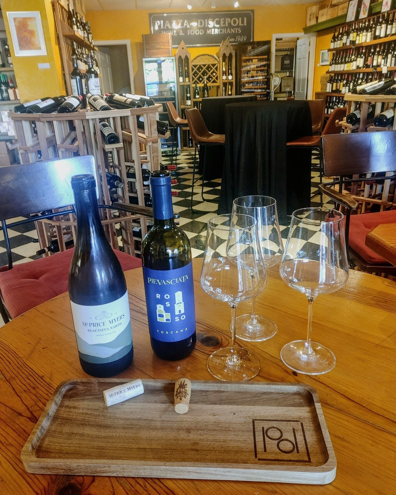 We have a couple of bottles open for Sample Saturday! Stop in and try something new! We're really excited about the 2022 McPrice Myers Beautiful Earth Paso Robles. It's a Rh&ocirc;ne-inspired white blend of Clairette Blanche and Grenache Blanc. Clair