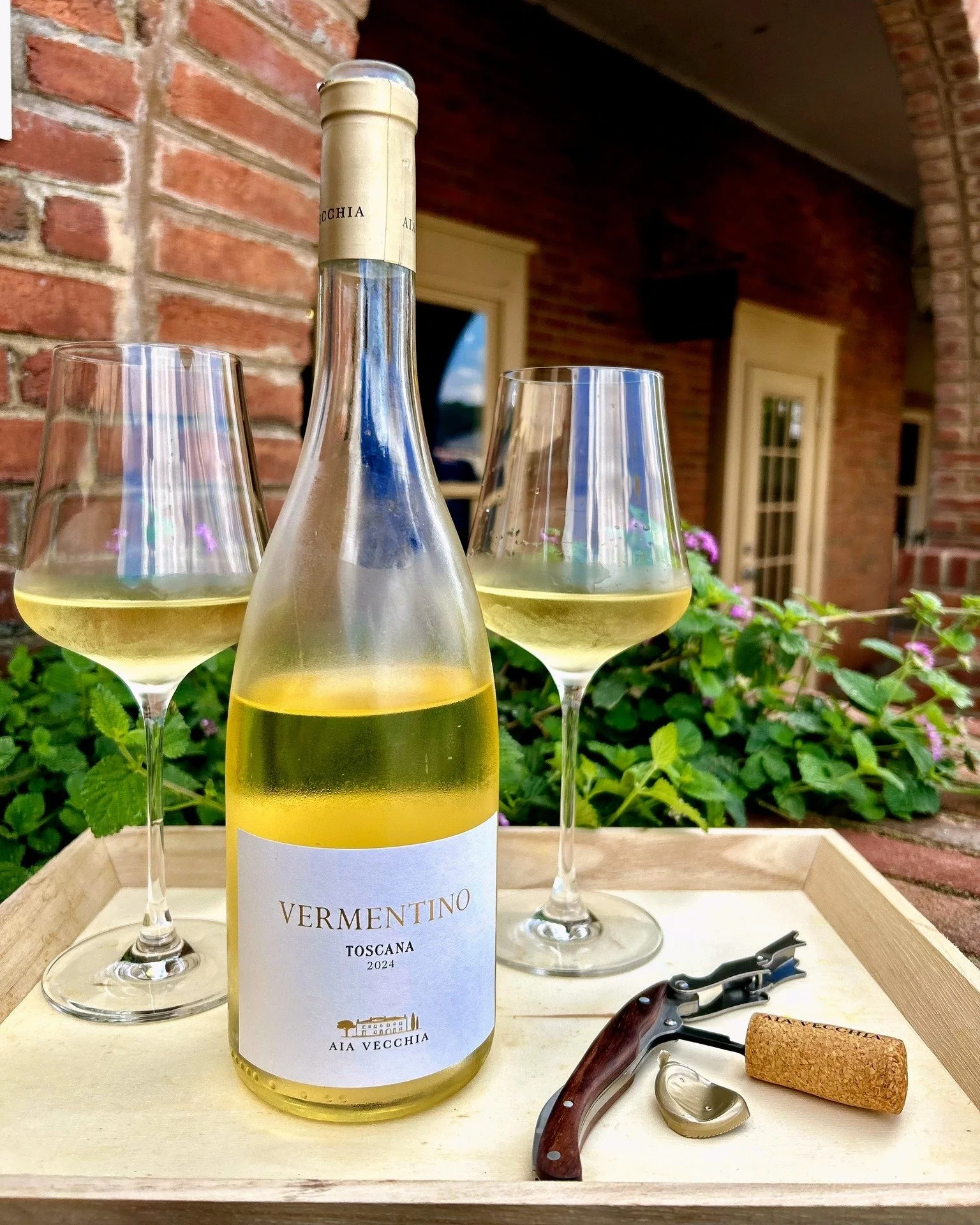 Aia Vecchia Vermentino is a light, bright white wine from the Baja Maremma region in Tuscany. Baja Maremma boasts a rural, untouched terrain with sea-facing hills. The warm, breezy summers and mild winters make it an ideal climate, and the vineyard&r
