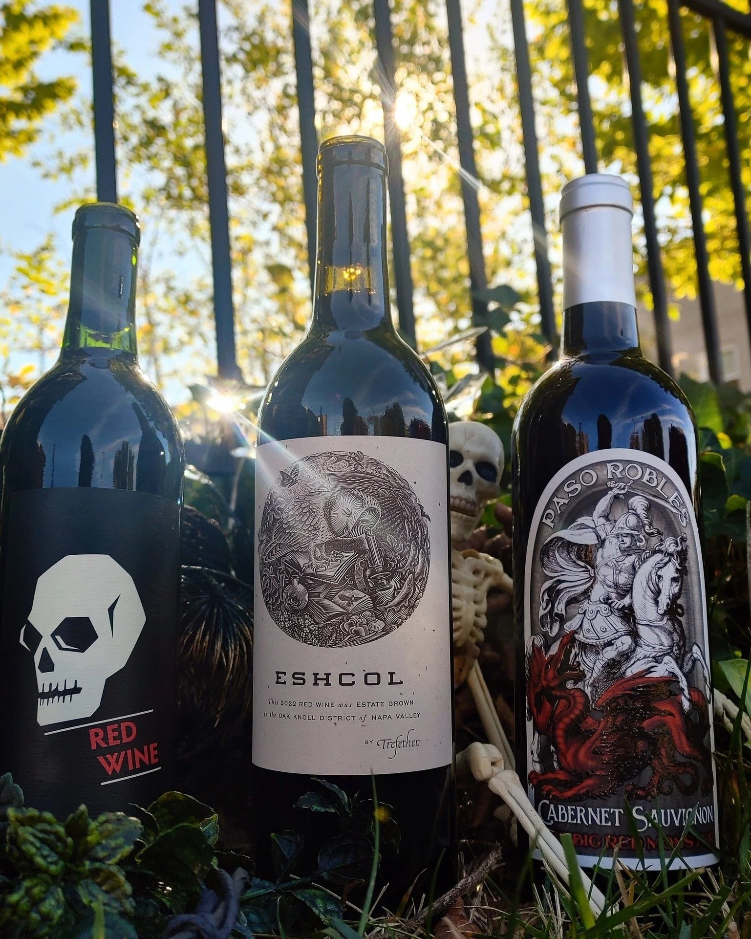Looking for the perfect pour for spooky season? π These wines have been handpicked by our team to pair with crisp fall nights,  whether you're sipping with friends fireside or curled up inside with your favorite cozy blanket. Bold, rich, and a littl