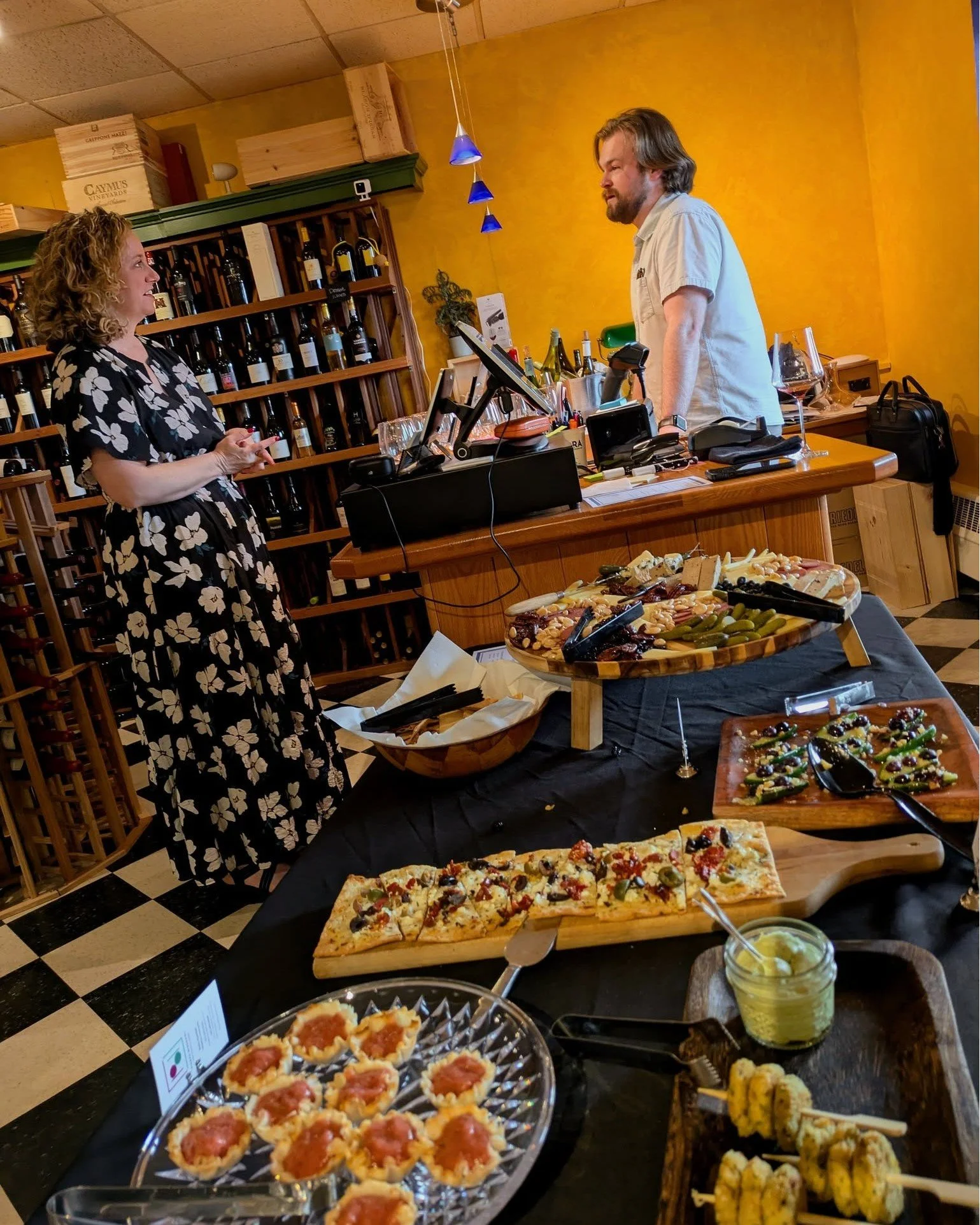 Thank you to everyone who joined us for this month's Flights + Bites! We had perfect weather, the doors were open, and the vibes (and wine) were flowing. Stop in if you weren't able to join us last week. We have all four wines available to take home 
