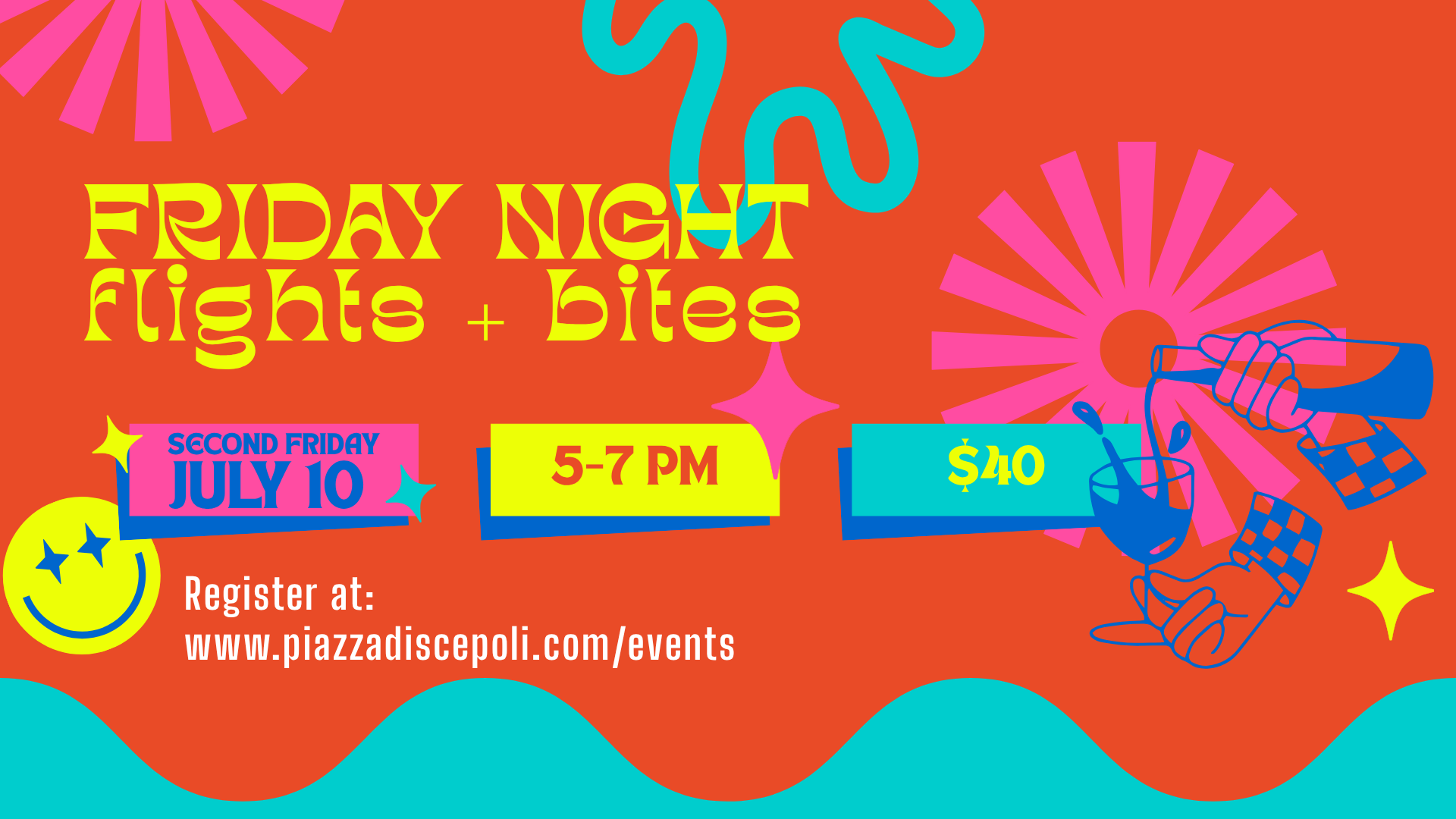 July Friday Night Flights + Bites