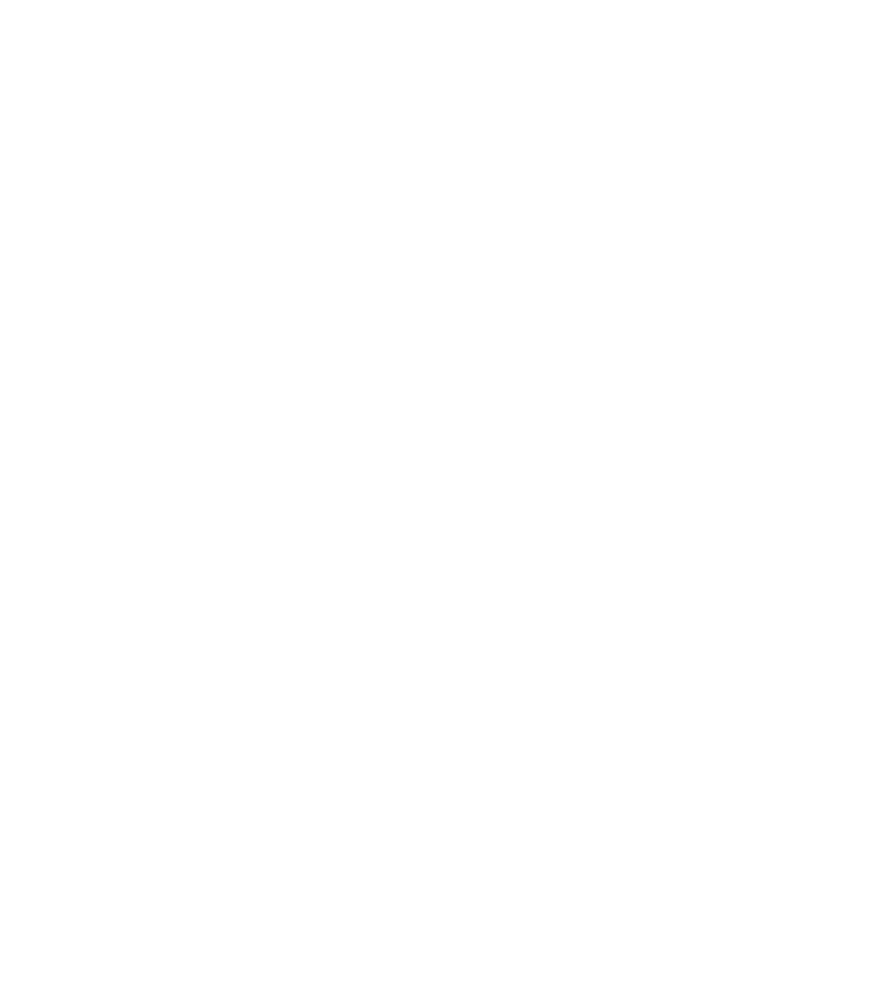 A stylized, minimalist graphic of a diamond or gemstone with white outlines on a black background.