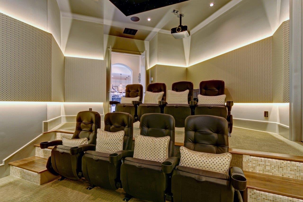 Stretched-Fabric Walls over Acoustic Treatment