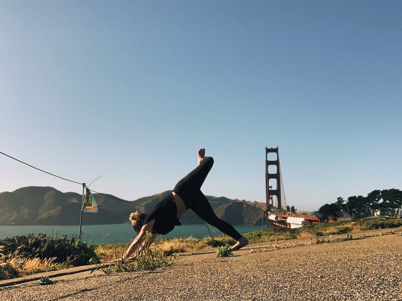 Yoga and Golden Gate Bridge Run