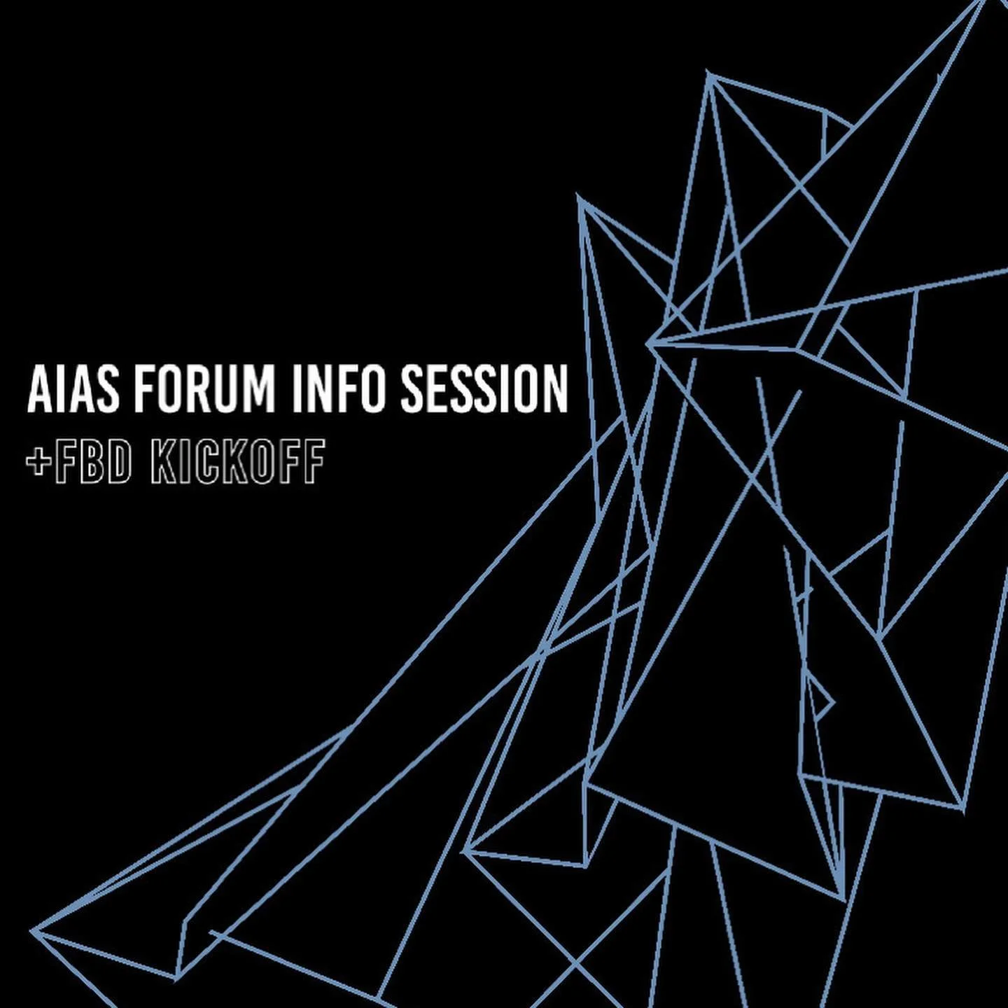 Join AIAS and FBD at our meeting on November 12 for our kickoff event. We hope to see you there!