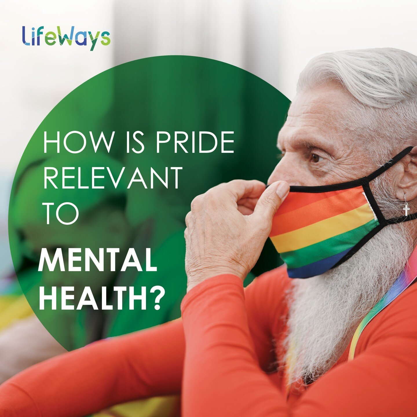 Being LGBTQ+ is not a mental health condition.

However, LGBTQ+ individuals experience mental health struggles at higher rates than their straight and cisgender peers.

◾ LGBTQ+ people are twice as likely as non-LGBTQ+ people to have a mental health 