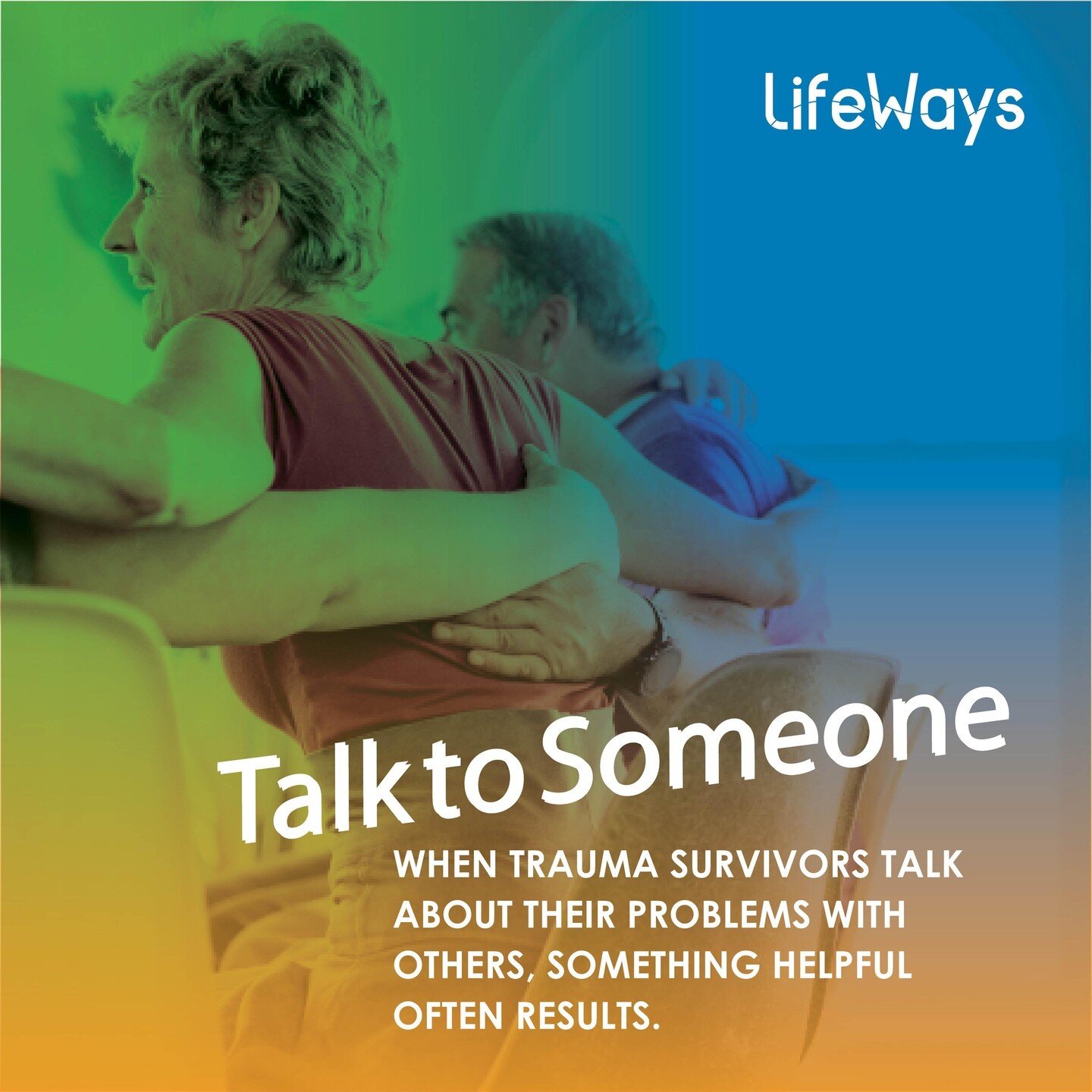 June is Posttraumatic Stress Disorder (PTSD) Awareness month!

Talk to others for support! When trauma survivors talk about their problems with others, something helpful often results. It is important not to isolate yourself. Instead, make efforts to