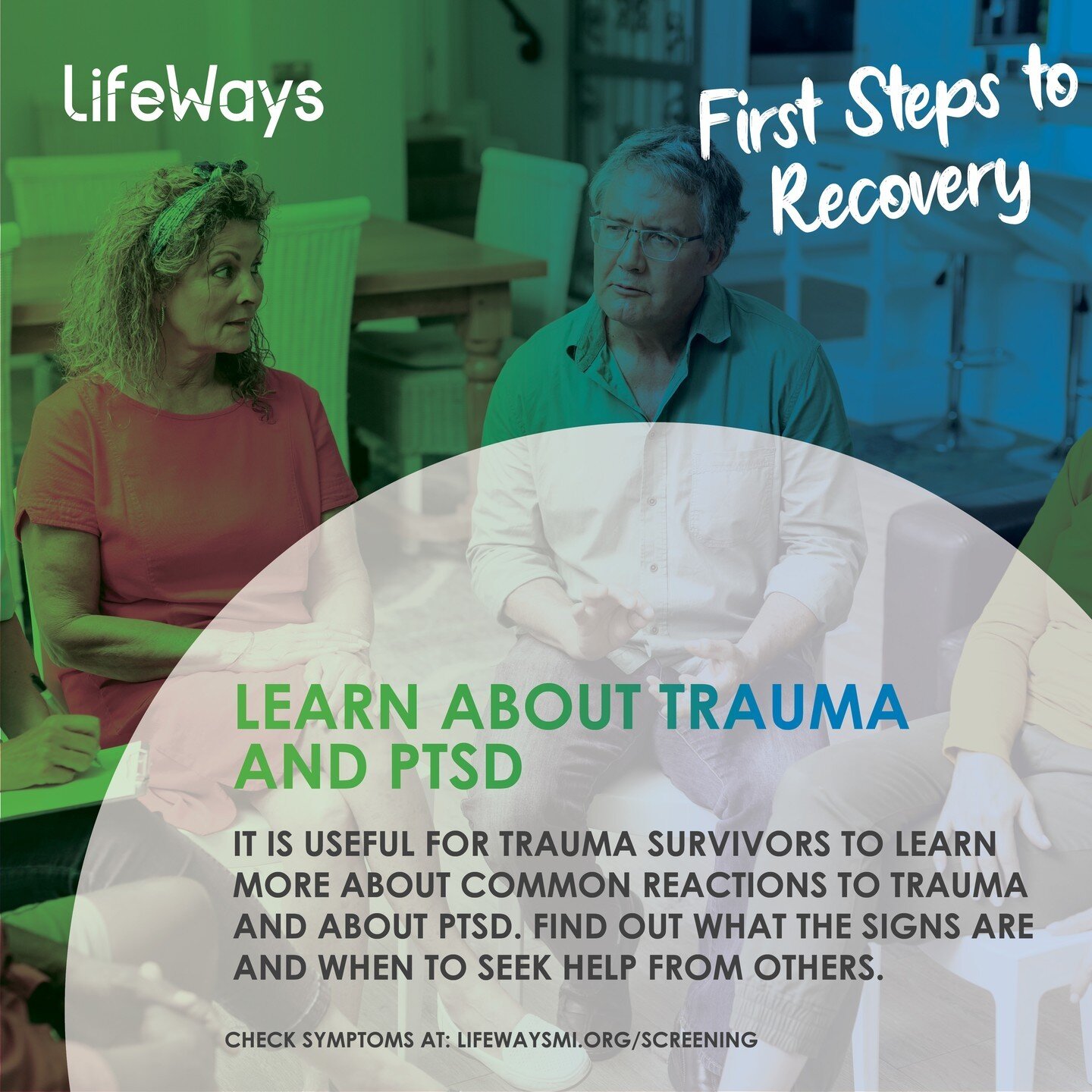 June 27 is Posttraumatic Stress Disorder (PTSD) Screening Day.

If you&rsquo;ve been through trauma and you think it&rsquo;s affecting your daily life, you can take our brief PTSD screening to see if you may have signs of PTSD. It is only 5 questions