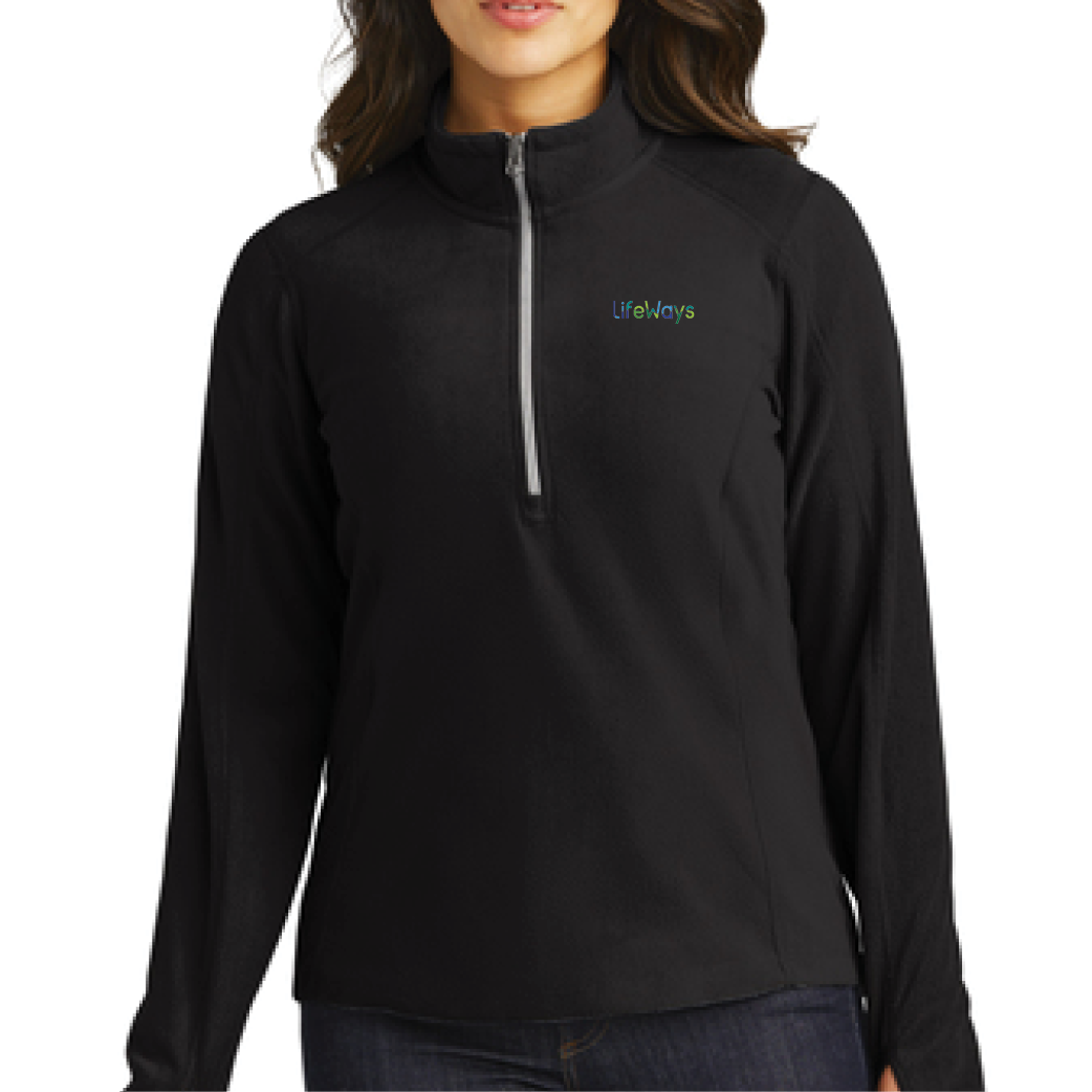 Pullover Micropile 1/2 Zip Port Authority – Leggero, Caldo E Anti-pill, Perfetto Per Allenamento E Tempo Libero - 3