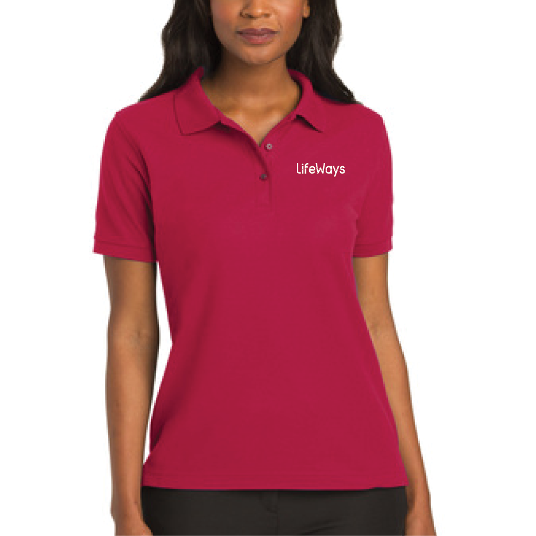 Port Authority® Ladies Silk Touch™ Polo, L500 — LifeWays
