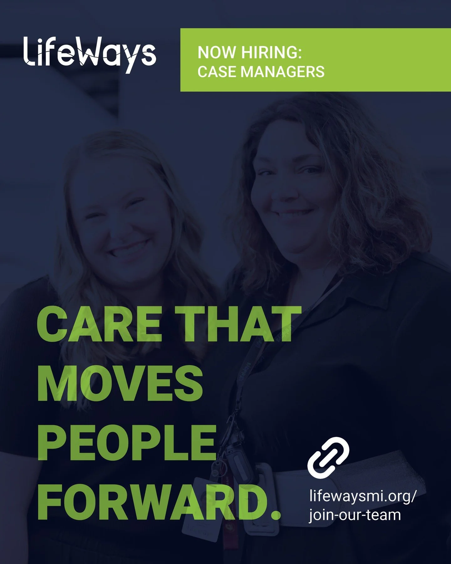 Case Management at LifeWays means walking alongside people as they pursue their goals; not just supporting treatment, but supporting housing, financial stability, education, health care, and community connection.
Here, you&rsquo;ll find:
⭐ A collabor