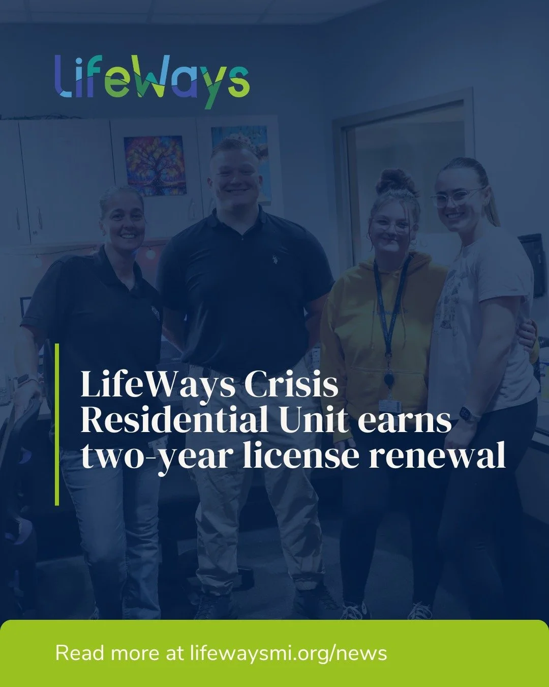 &ldquo;This outcome reflects the day-to-day work of our team,&rdquo; said Tricia Bortell, CRU Program Administrator. &ldquo;We had no charting errors, no medication errors, and no infractions related to the unit itself. That speaks to the attentivene