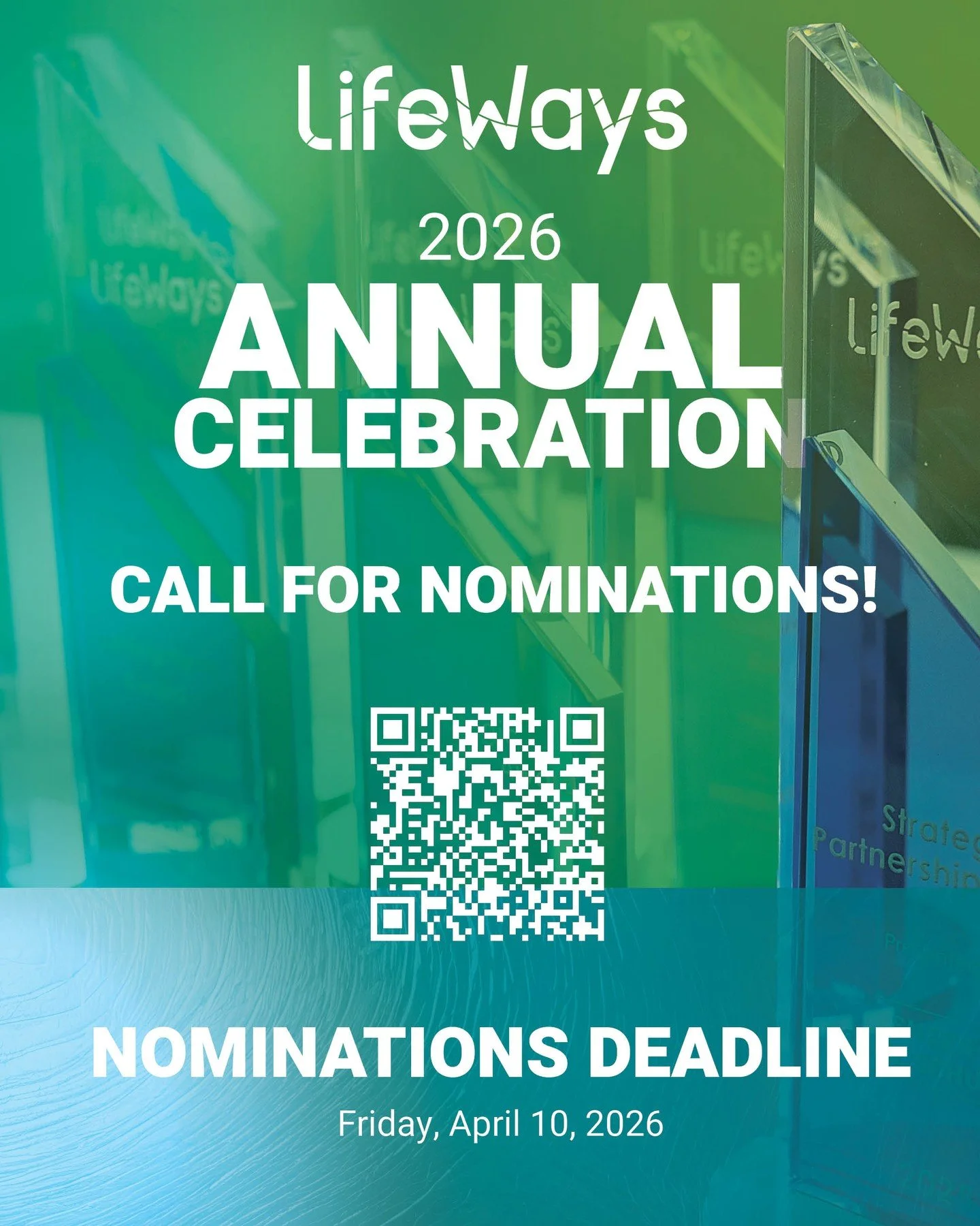 Every day, there are people in our community making a quiet, powerful impact. 💚

Now is your chance to recognize them.

We are accepting nominations for our 2026 Annual Celebration to honor both the individuals we serve and the providers who go abov