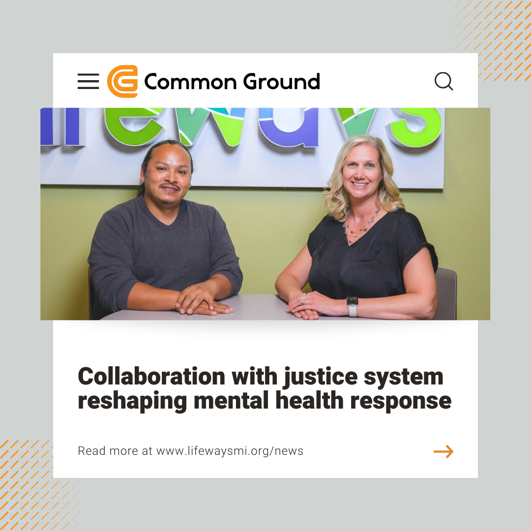 Collaboration with justice system reshaping mental health response