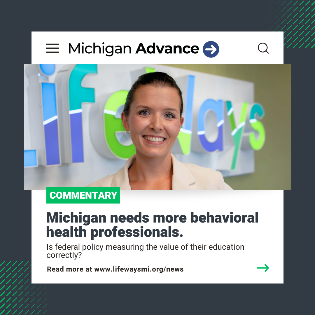 Commentary: Michigan needs more behavioral health professionals. Is federal policy measuring the value of their education correctly?
